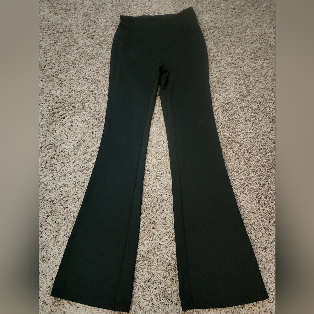 Chic Black Flare Women's Pants